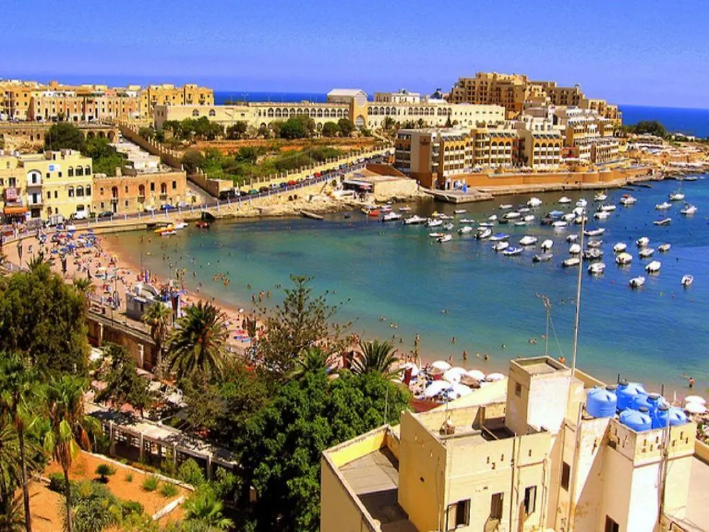 Splendid 2Br Apartment, Steps To St Georges Bay Saint Julian's 0*,